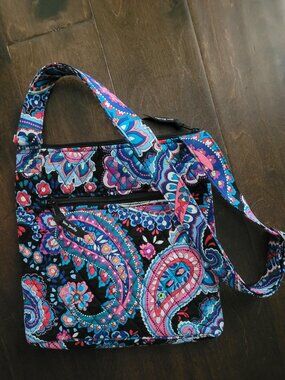 Vera Bradley Paisley Purse Crossbody Bag NEW W TAGS